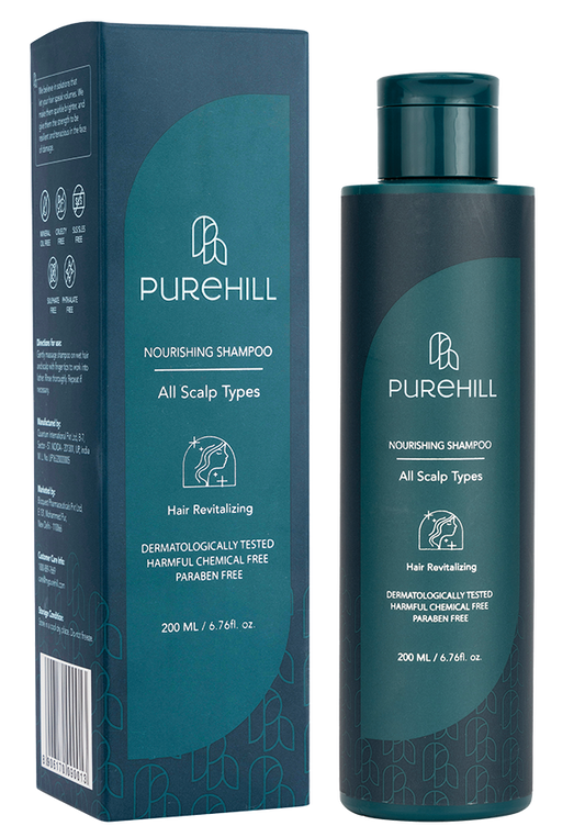 Sulphate-Free Shampoo, Purehill Sulphate-Free Shampoo, Nourishing Shampoo, Sulphate-Free Shampoo for Healthy Hair