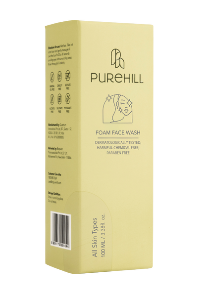 Foam Face Wash, Best Foam Face Wash, best foam face wash for men | Purehill