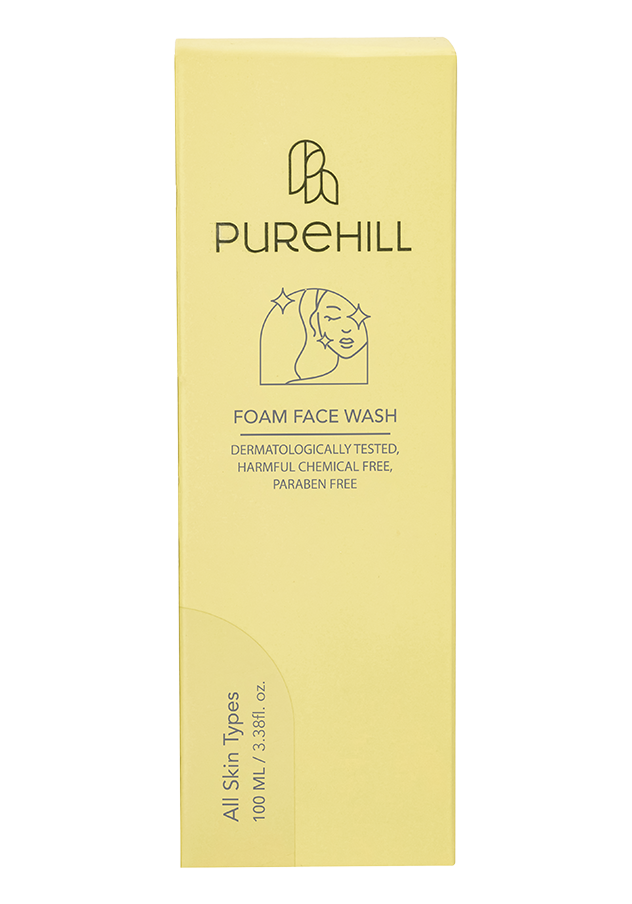 Foam Face Wash, foam face wash for supple skin, Best foam face wash for supple skin | Purehill