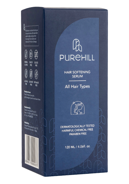 Hair Softening Serum, Best Hair Softening Serum, hair smoothing serum for hair hydration, best hair serum for damaged hair | Purehill