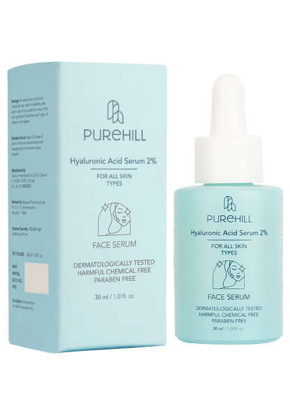 Hyaluronic Acid Serum, Best Hyaluronic Acid Serum, Hyaluronic Acid Serum 2%, Hyaluronic Acid Serum for Face | Purehill