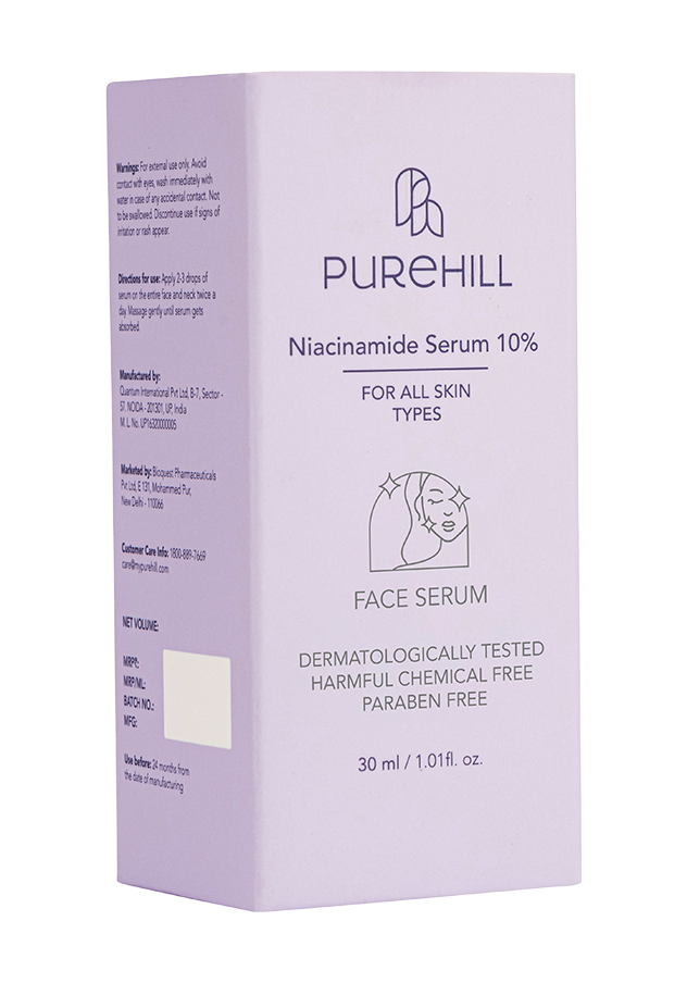 niacinamide serum, Best niacinamide serum, niacinamide serum 10%, niacinamide serum for dark spots | Purehill