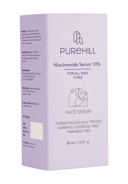 niacinamide serum, Best niacinamide serum, niacinamide serum 10%, niacinamide serum for dark spots | Purehill