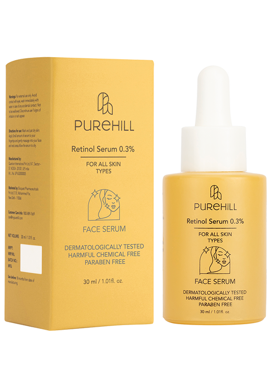 Retinol Serum 0.3% for All Skin, Retinol Serum 0.3% for Your Skin, Face Serum  | Purehill